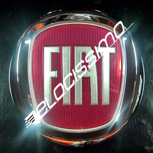 Fiat Emblem original Logo FRONT 500 Grande Punto Panda Doblo Multipla ...